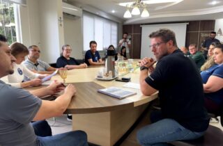 No Sudoeste, Requião Filho defende infraestrutura no interior e apoio a pequenos negócios - capa