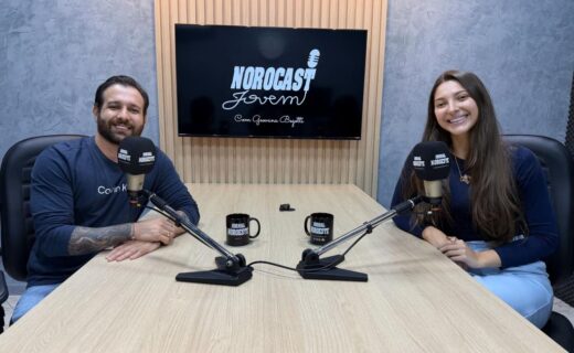 NoroCast Jovem recebe influenciador e empresário de Paranavaí para falar sobre internet e empreendedorismo - capa