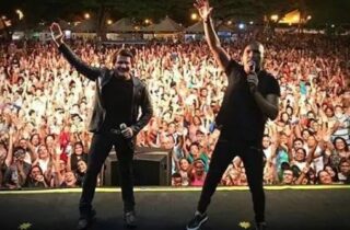 Rick, que morreu aos 59 anos, fez show em Nova Esperança na abertura da Expo Caminhos da Seda - capa