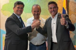 Governadores eleitos do Sul se unem em Brasília para eleger Flávio Bolsonaro no segundo turno - capa