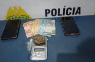 Cumprimento de mandado termina com prisão e apreensão de drogas em São João do Caiuá - capa