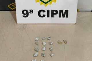 Homem é preso por suspeita de tráfico de drogas durante ação da PM em Santa Fé - capa
